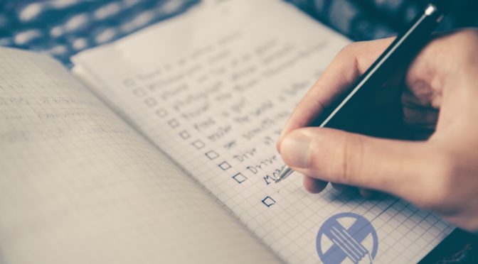 checklist for medical school application