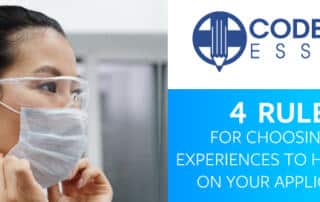 4 rules for choosing experience