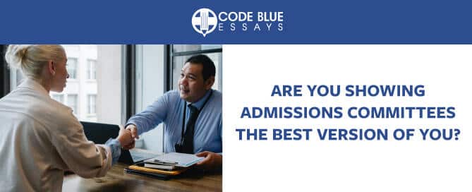 Showing best Version to Admission Committees