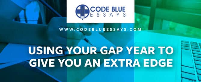 Gap Year to Strengthen Your Application