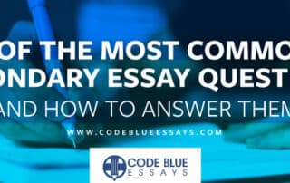 Secondary Essay Questions