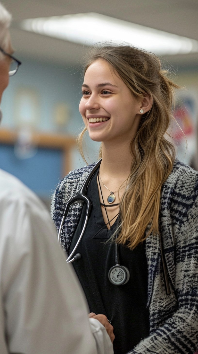 Smiling Medical Student 1727805962